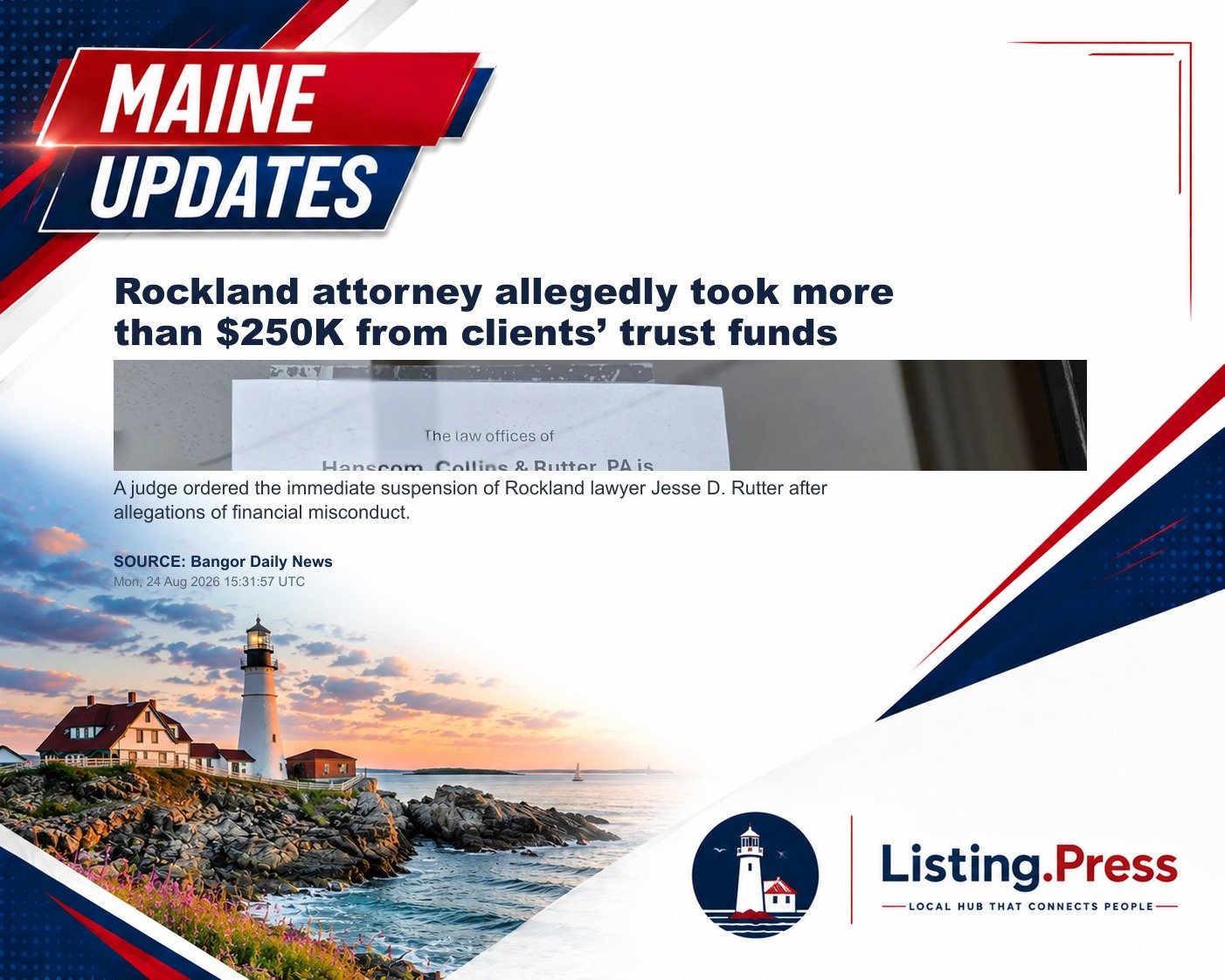 Rockland attorney allegedly took more than $250K from clients’ trust funds