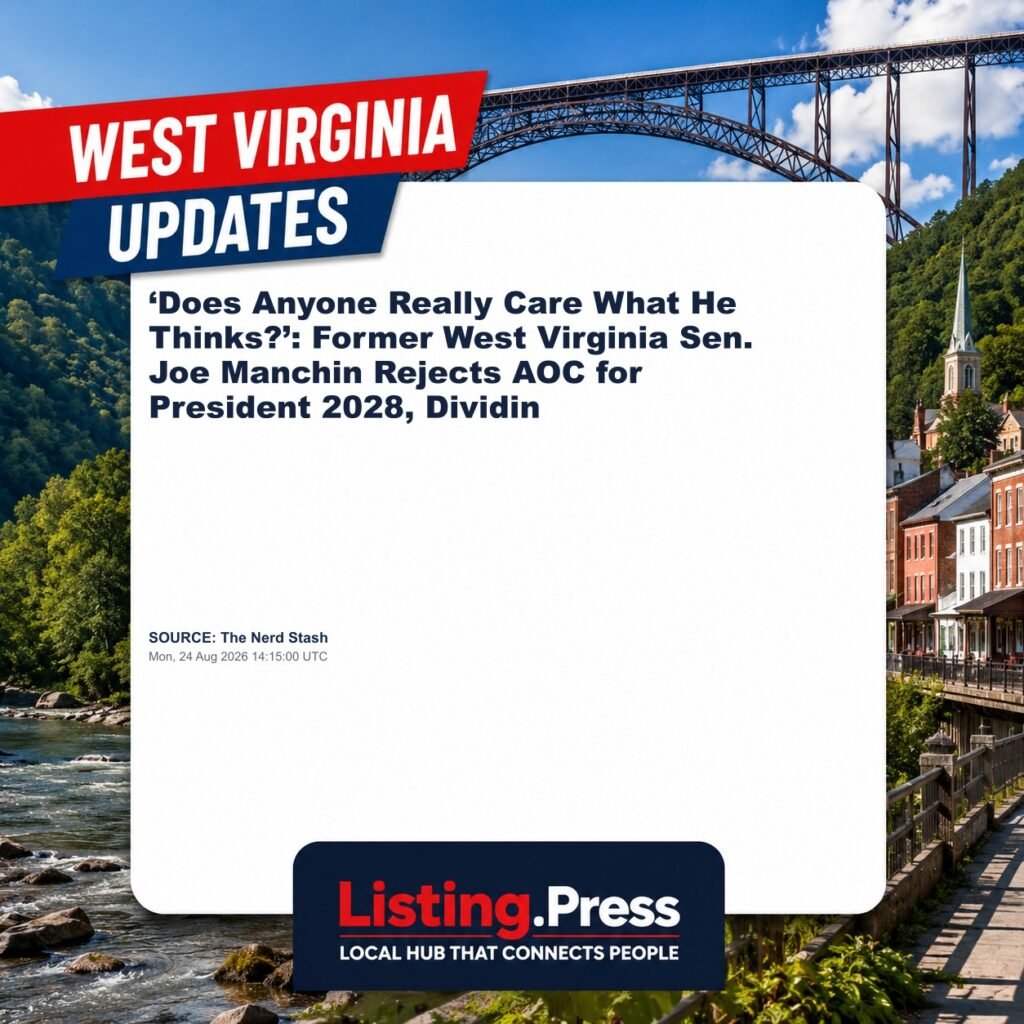 ‘Does Anyone Really Care What He Thinks?’: Former West Virginia Sen. Joe Manchin Rejects AOC for President 2028, Dividin