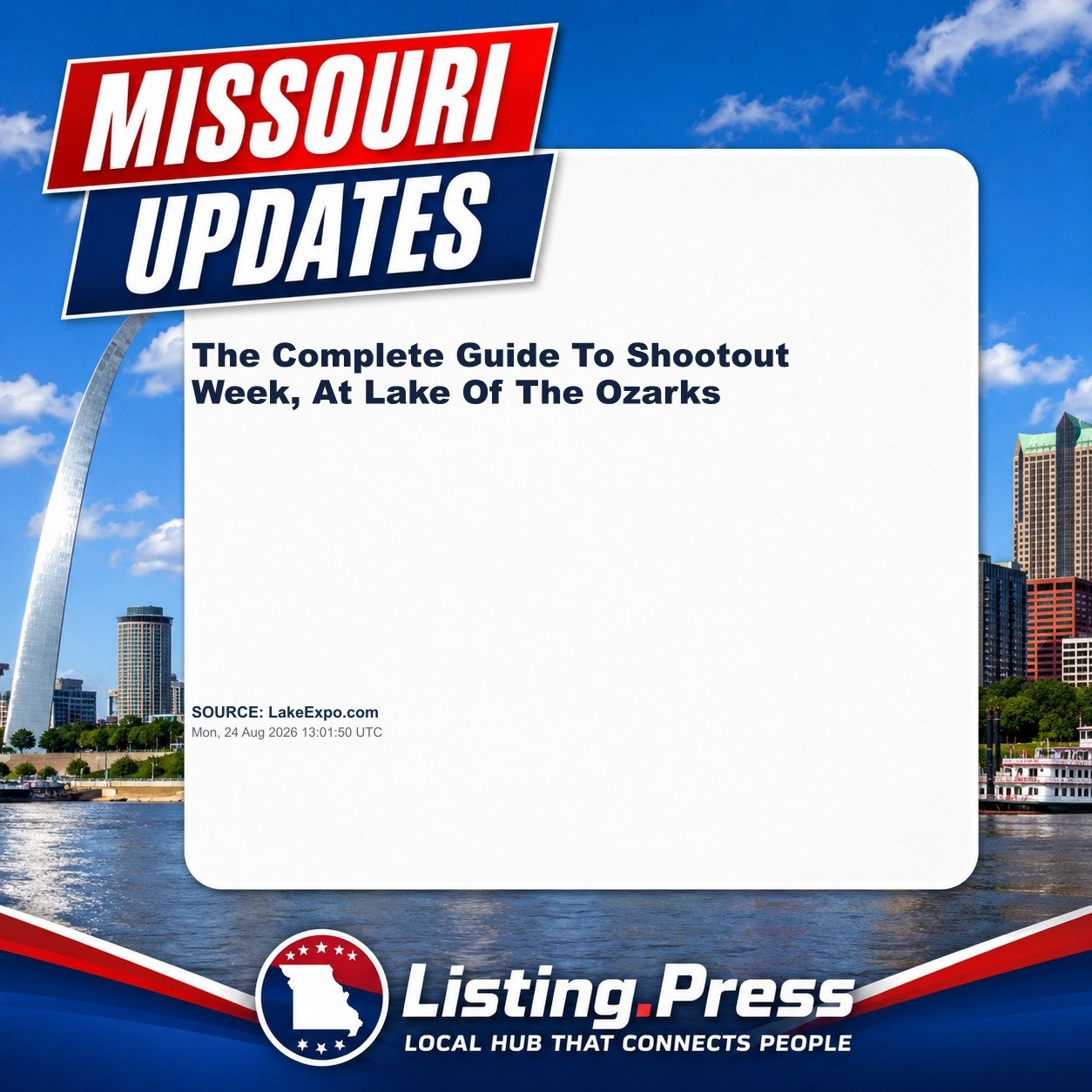 The Complete Guide To Shootout Week, At Lake Of The Ozarks