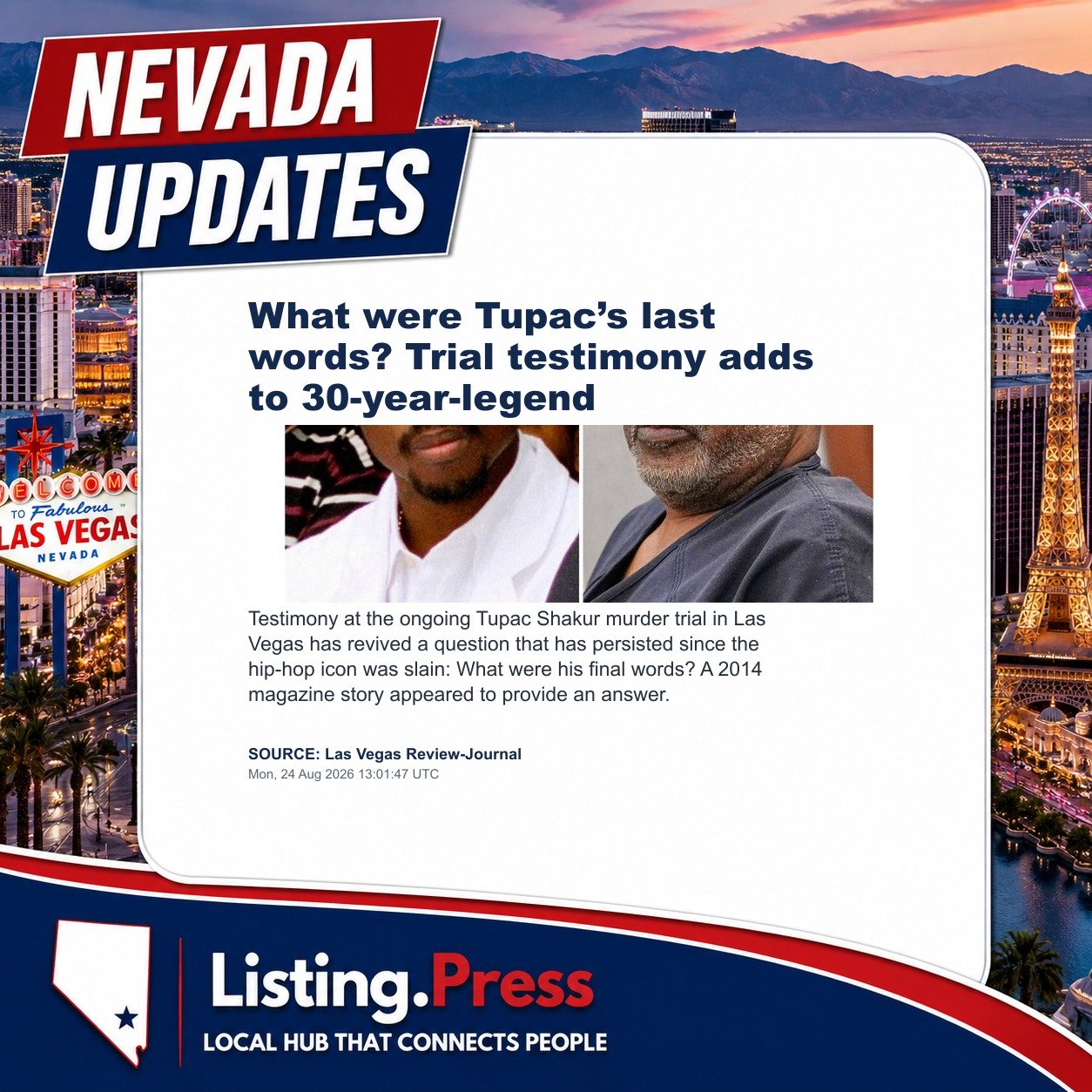 What were Tupac’s last words? Trial testimony adds to 30-year-legend