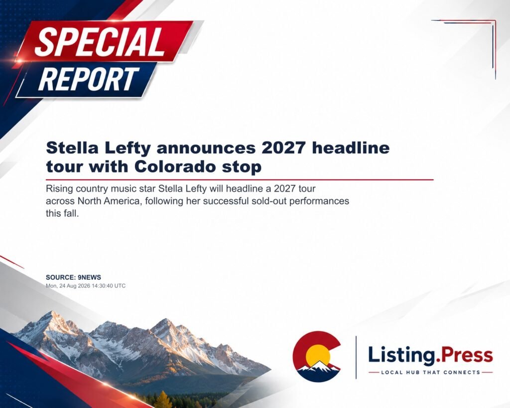 Stella Lefty announces 2027 headline tour with Colorado stop