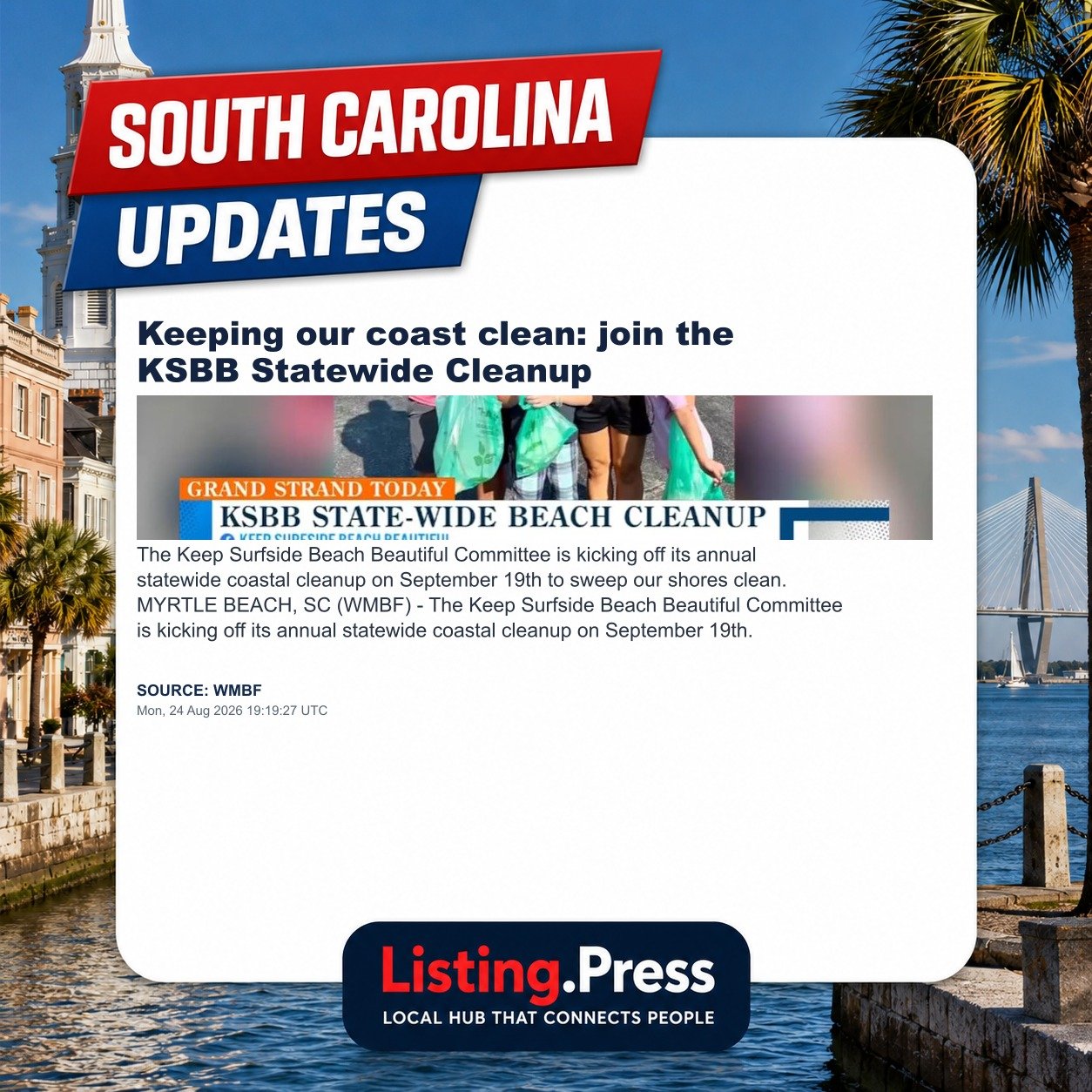 Keeping our coast clean: join the KSBB Statewide Cleanup