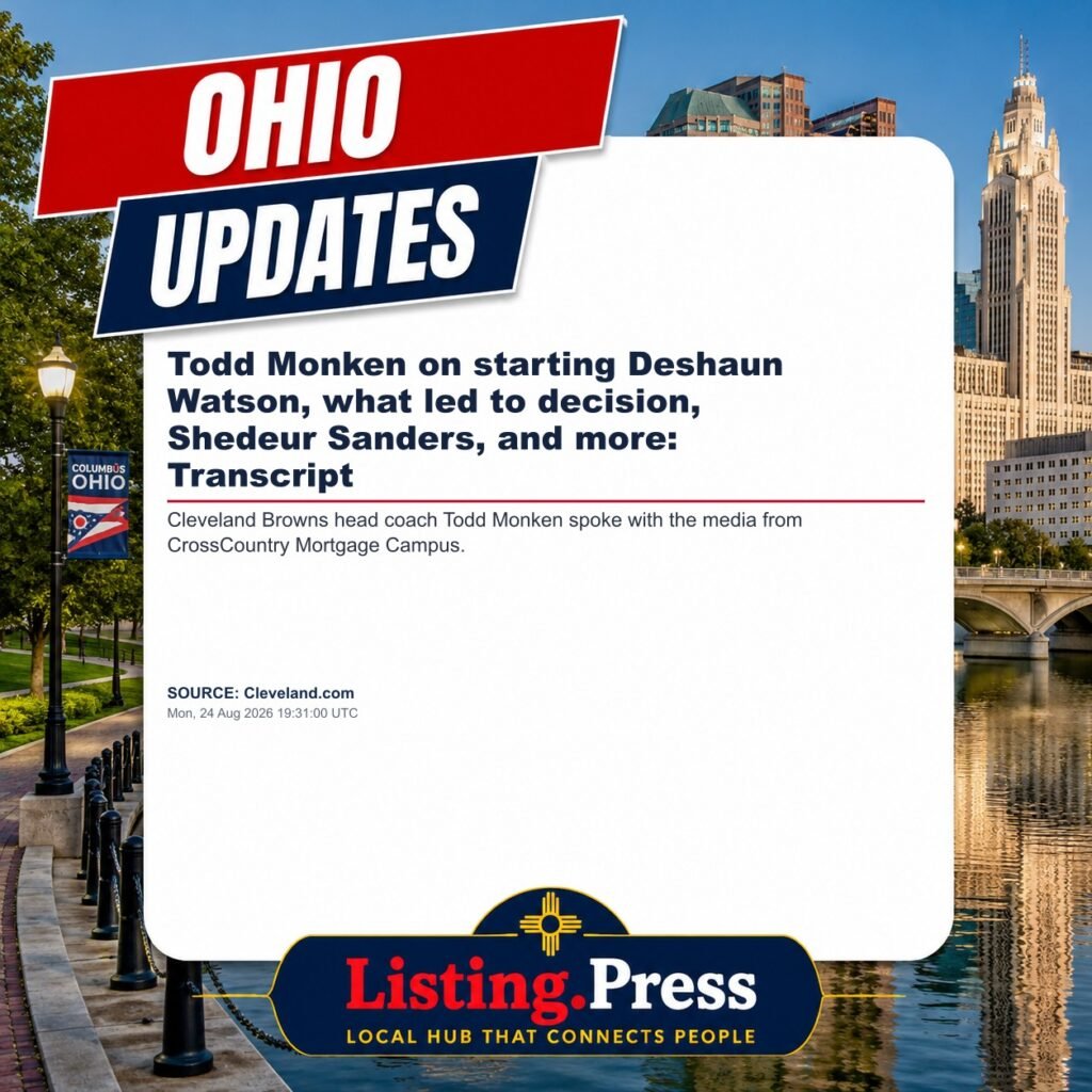 Todd Monken on starting Deshaun Watson, what led to decision, Shedeur Sanders, and more: Transcript