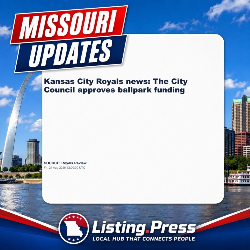 Kansas City Royals news: The City Council approves ballpark funding