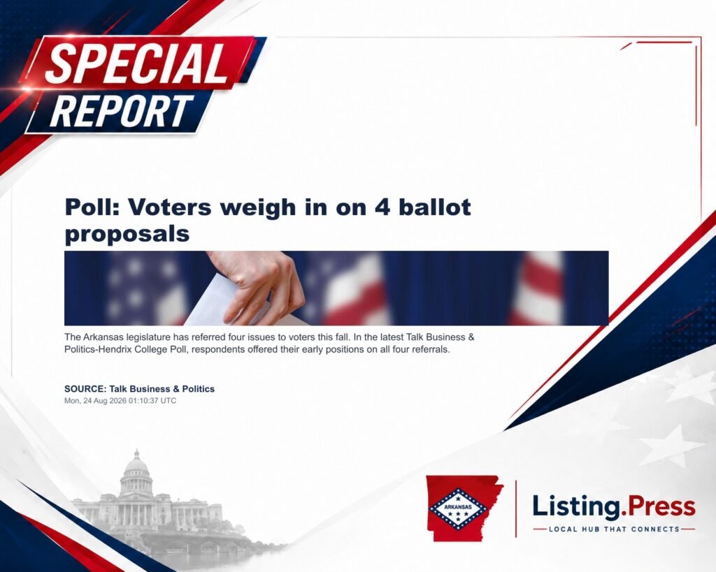 Poll: Voters weigh in on 4 ballot proposals