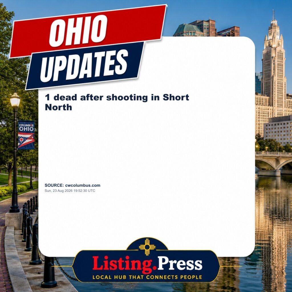1 dead after shooting in Short North