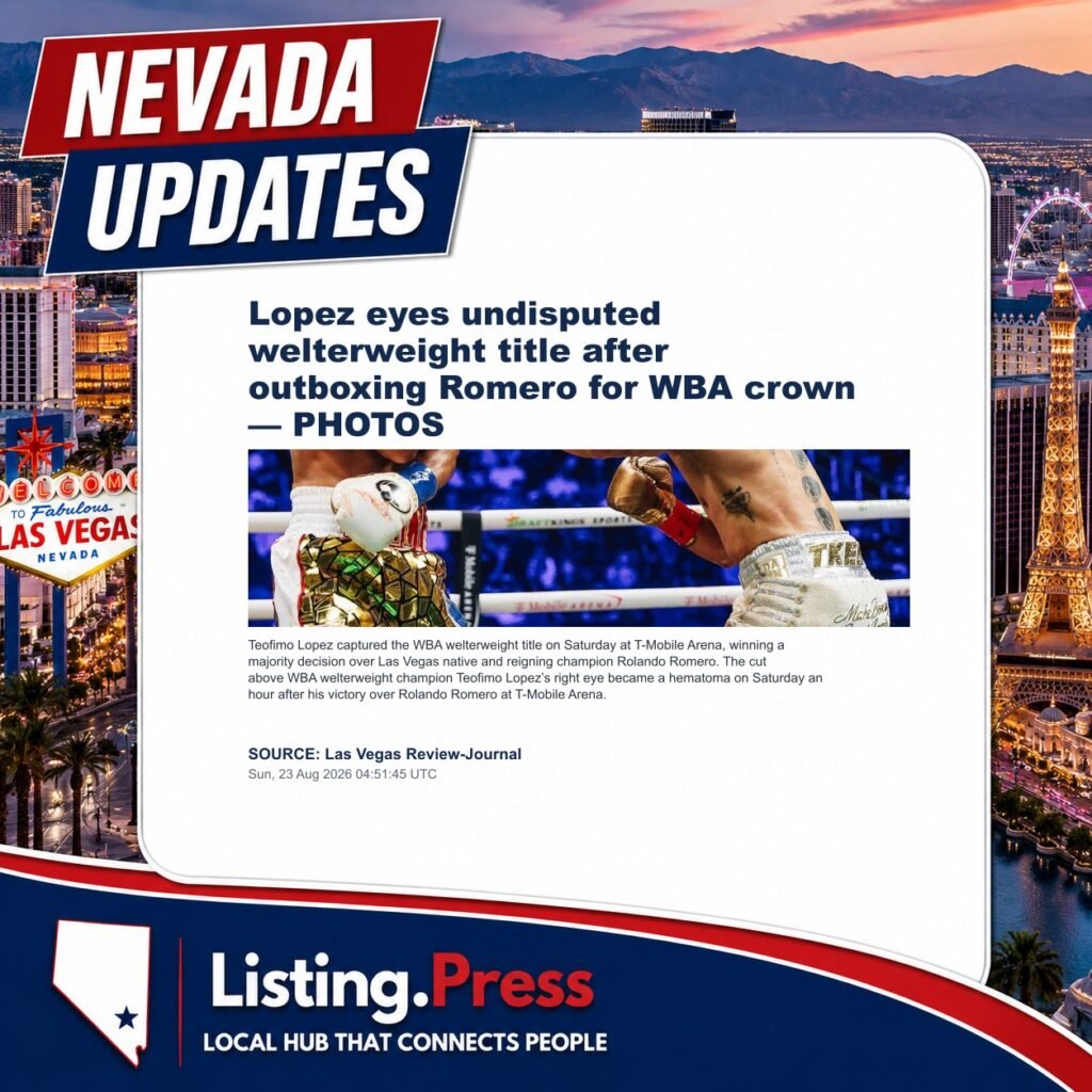 Lopez eyes undisputed welterweight title after outboxing Romero for WBA crown — PHOTOS