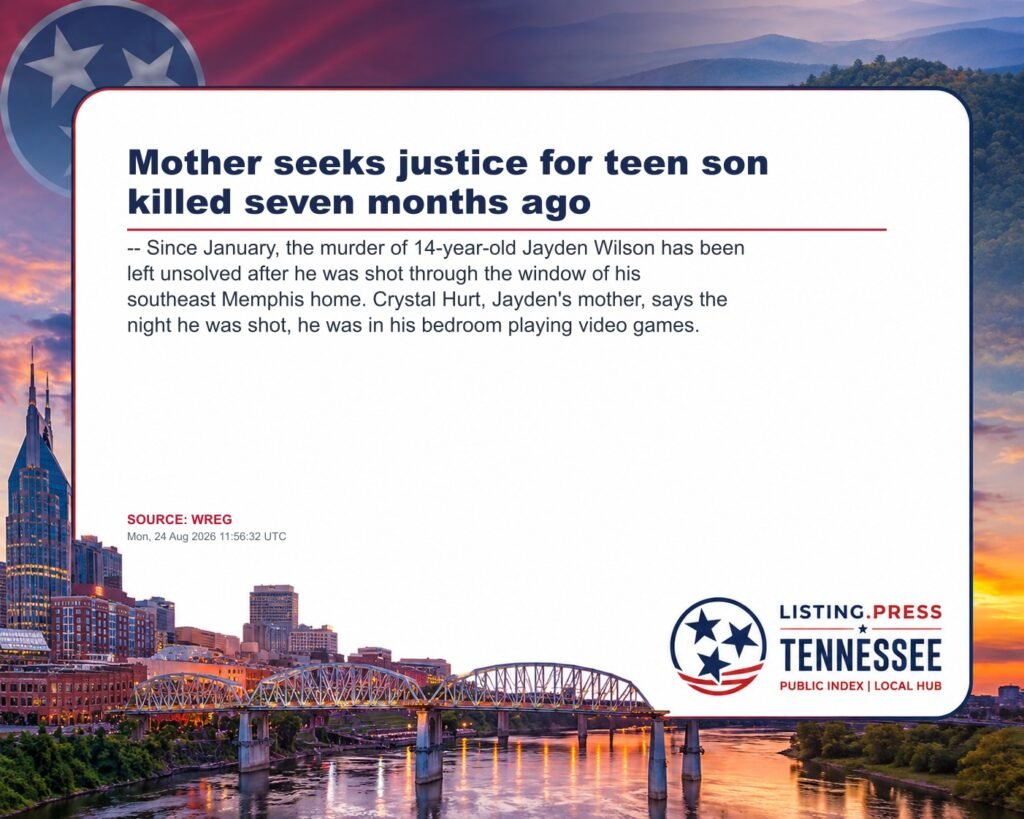 Mother seeks justice for teen son killed seven months ago