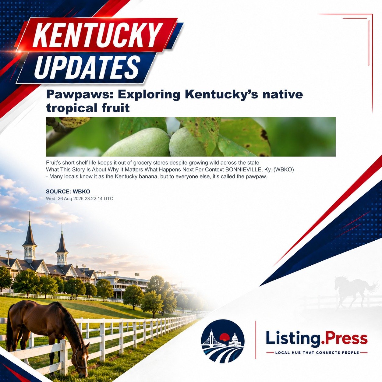Pawpaws: Exploring Kentucky’s native tropical fruit