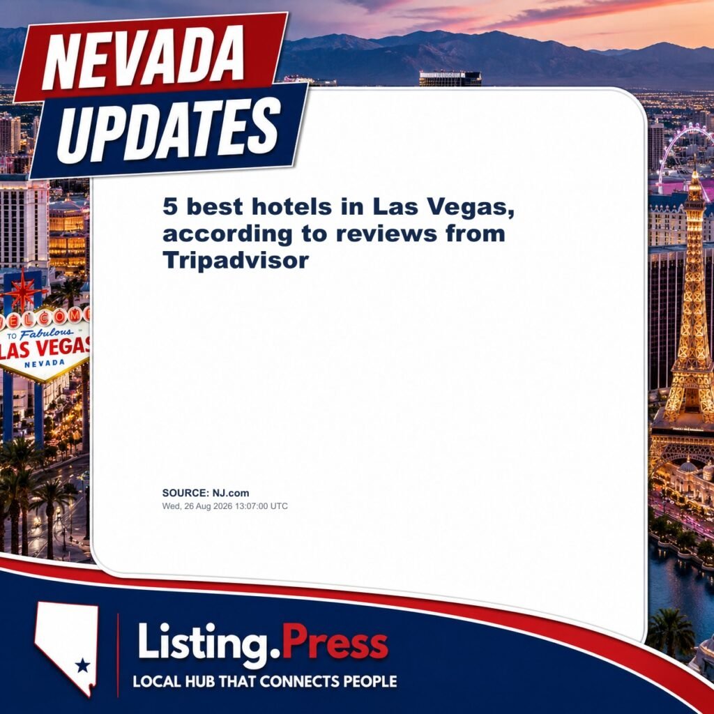 5 best hotels in Las Vegas, according to reviews from Tripadvisor
