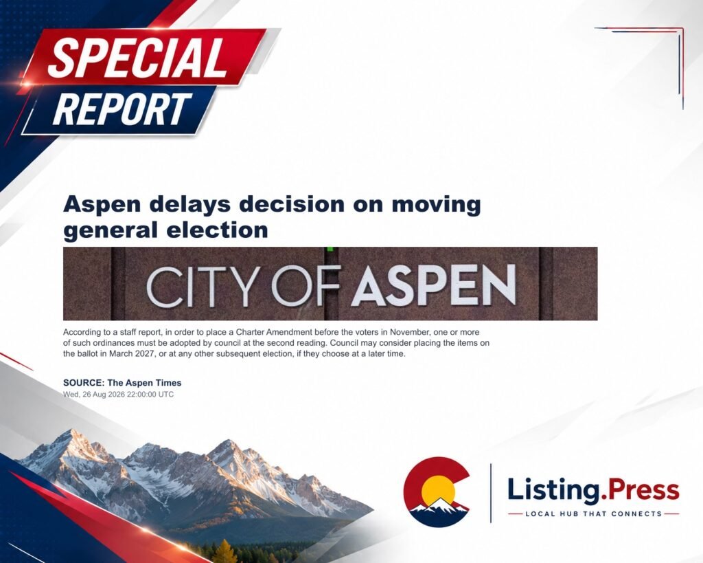 Aspen delays decision on moving general election