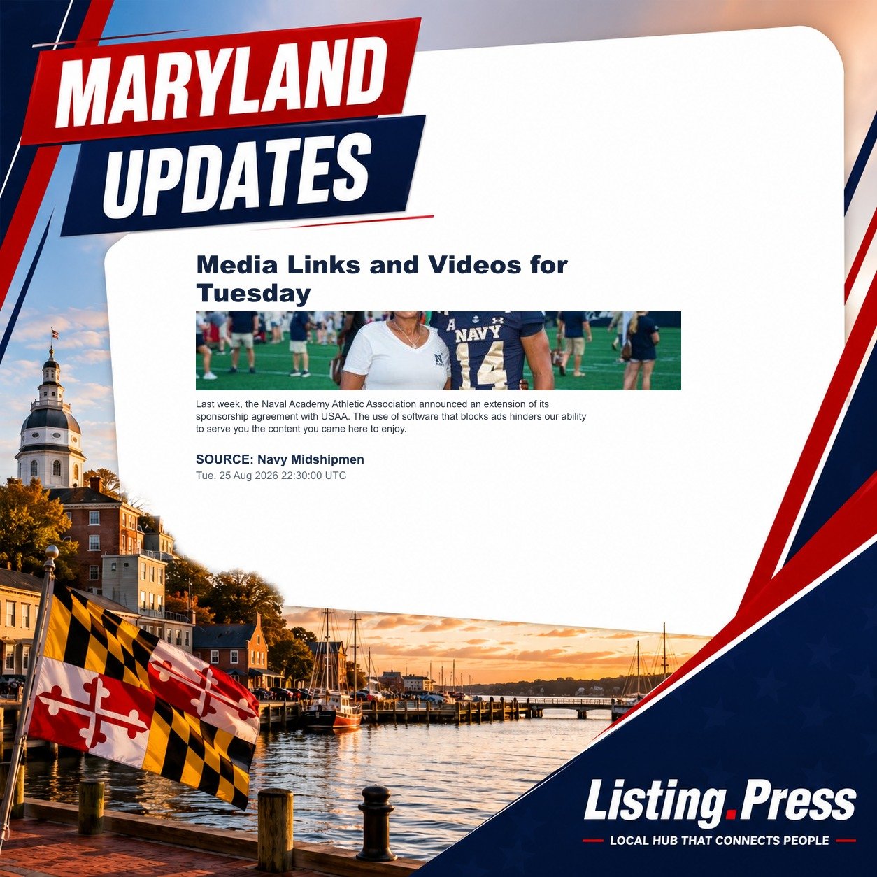 Media Links and Videos for Tuesday