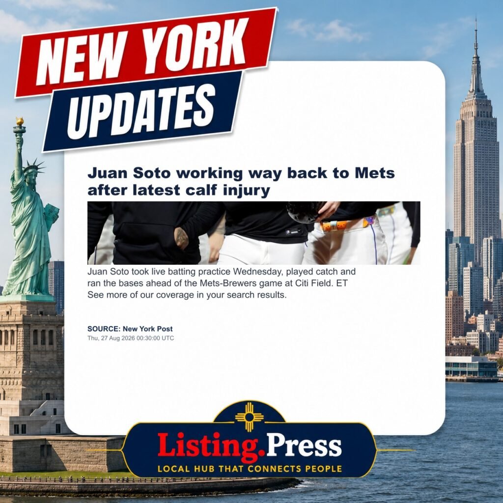 Juan Soto working way back to Mets after latest calf injury