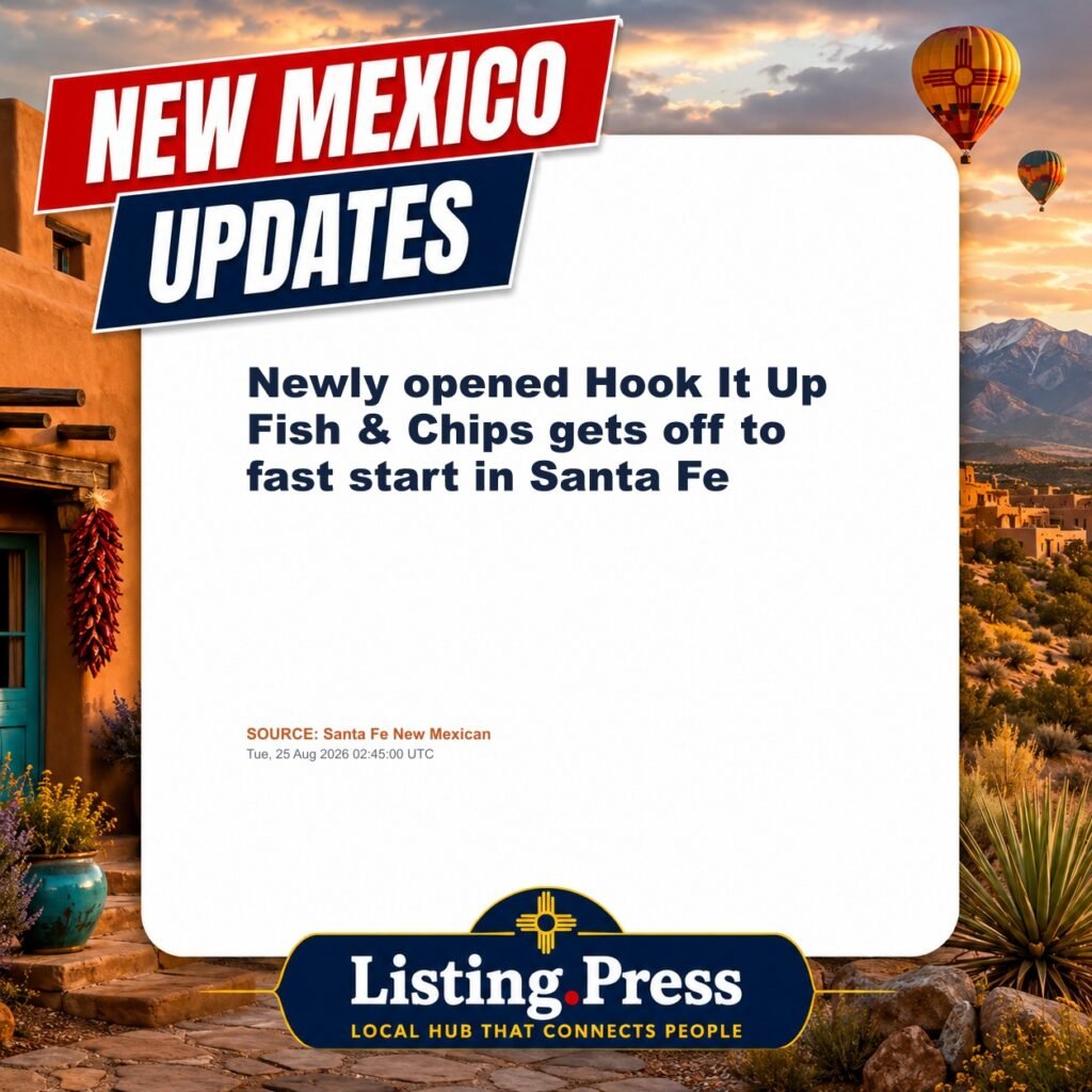 Newly opened Hook It Up Fish & Chips gets off to fast start in Santa Fe