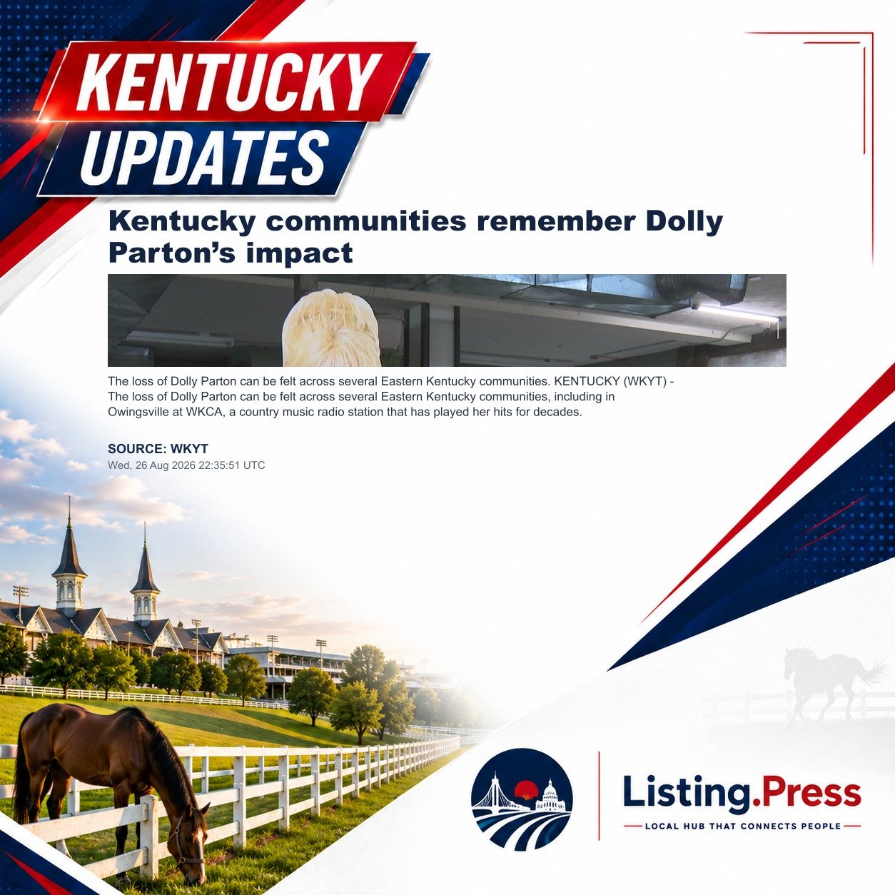 Kentucky communities remember Dolly Parton’s impact