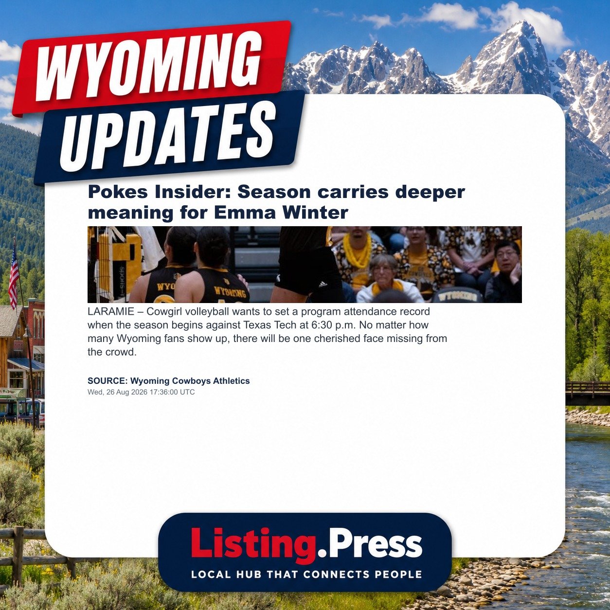 Pokes Insider: Season carries deeper meaning for Emma Winter
