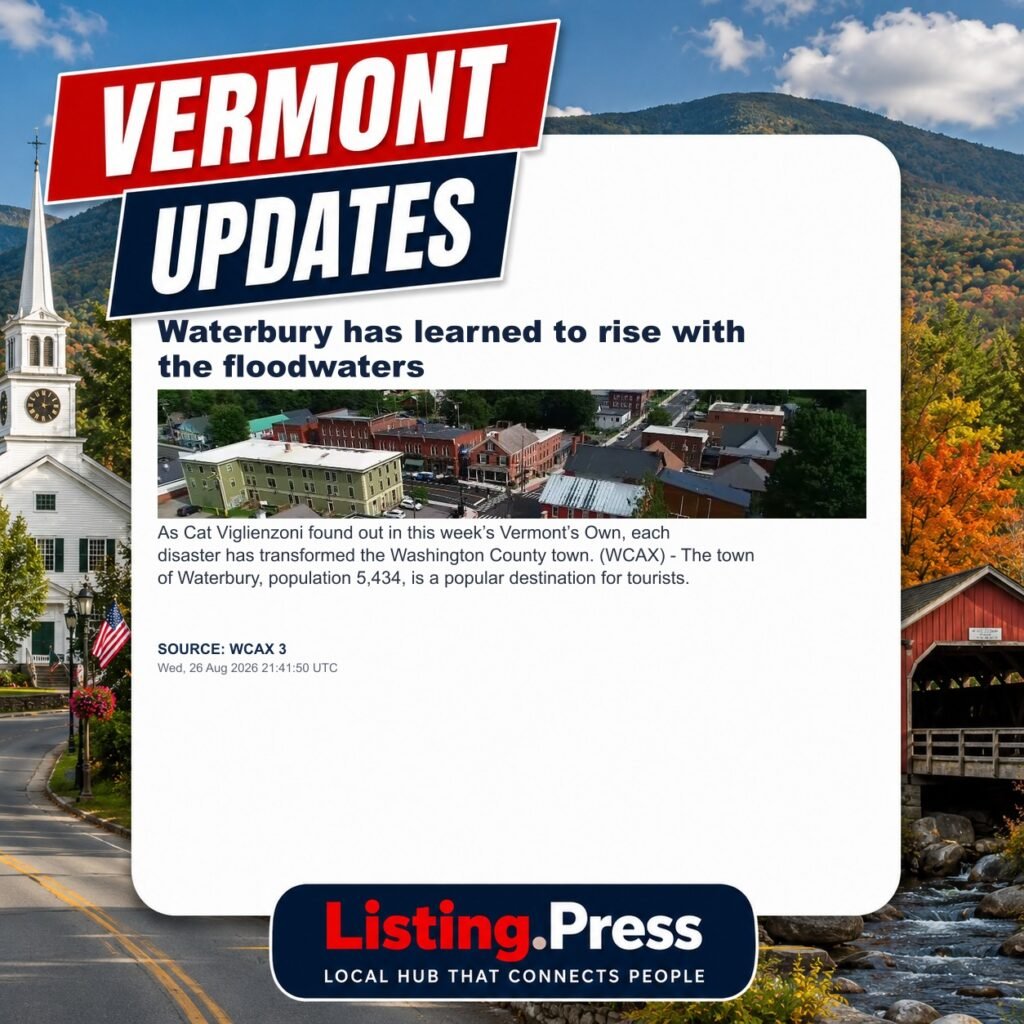 Waterbury has learned to rise with the floodwaters