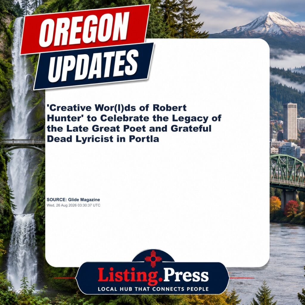 ‘Creative Wor(l)ds of Robert Hunter’ to Celebrate the Legacy of the Late Great Poet and Grateful Dead Lyricist in Portla