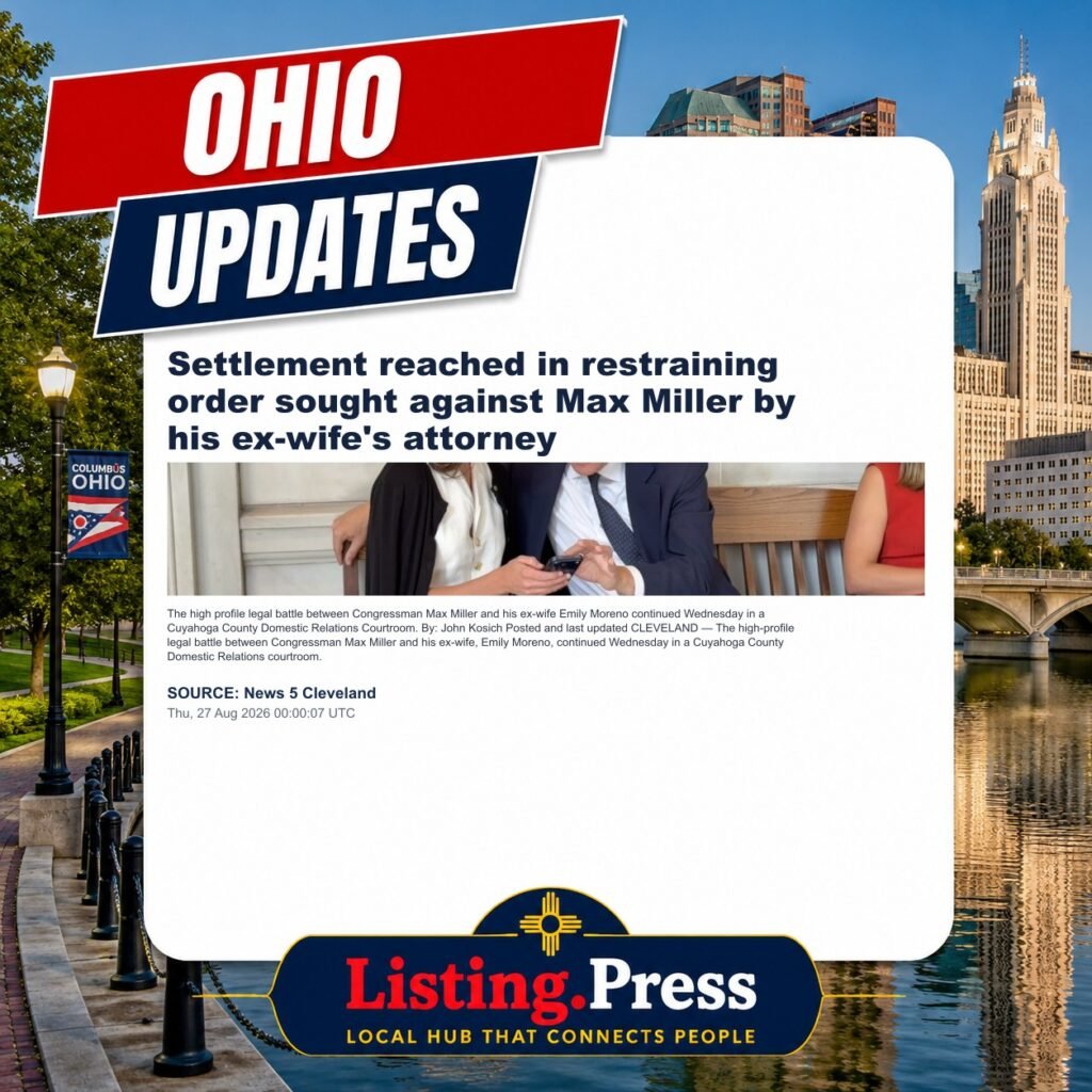 Settlement reached in restraining order sought against Max Miller by his ex-wife’s attorney