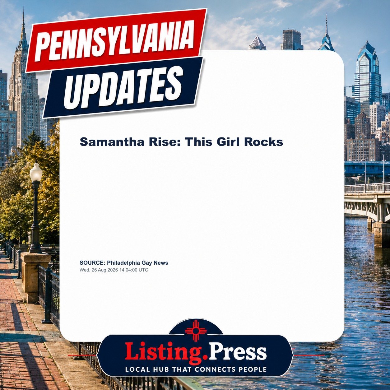 Samantha Rise: This Girl Rocks
