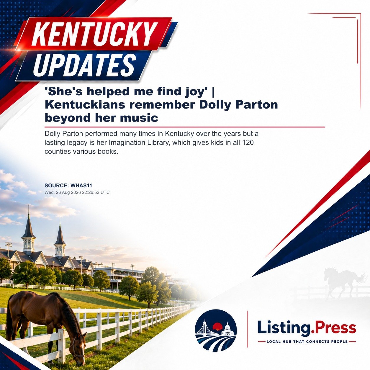 'She's helped me find joy' | Kentuckians remember Dolly Parton beyond her music