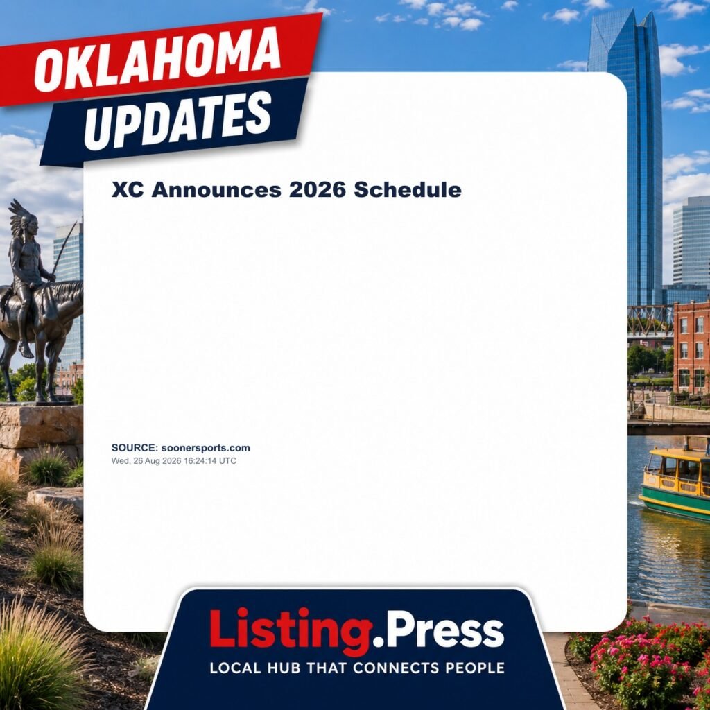 XC Announces 2026 Schedule