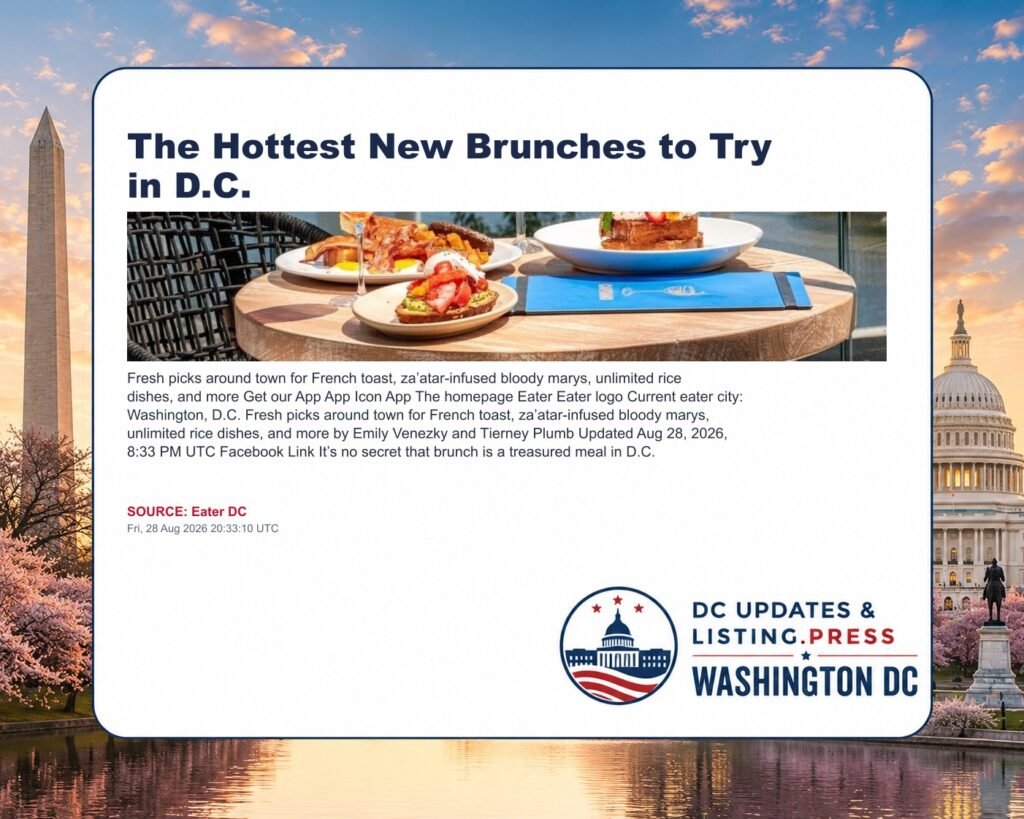The Hottest New Brunches to Try in D.C.