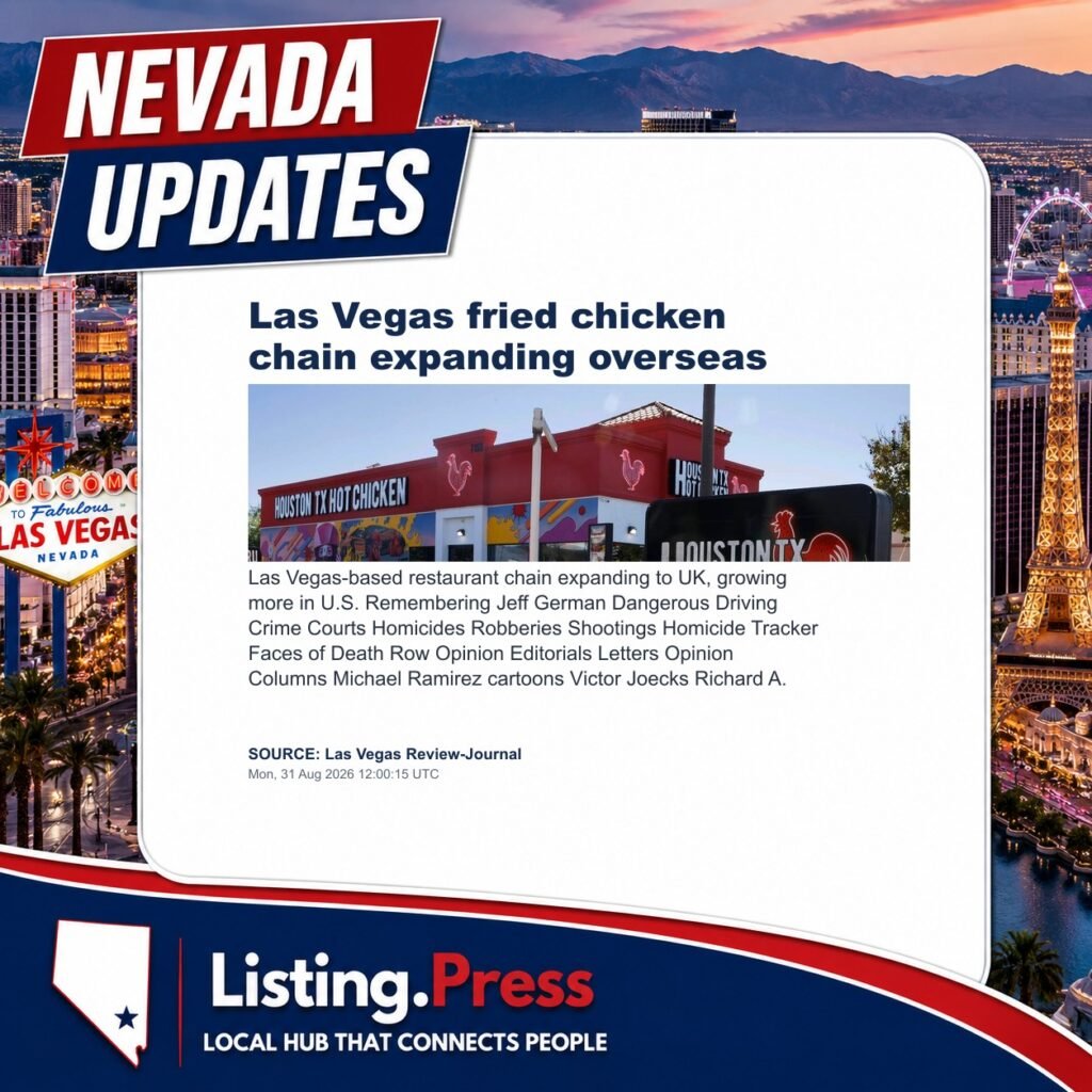 Las Vegas fried chicken chain expanding overseas