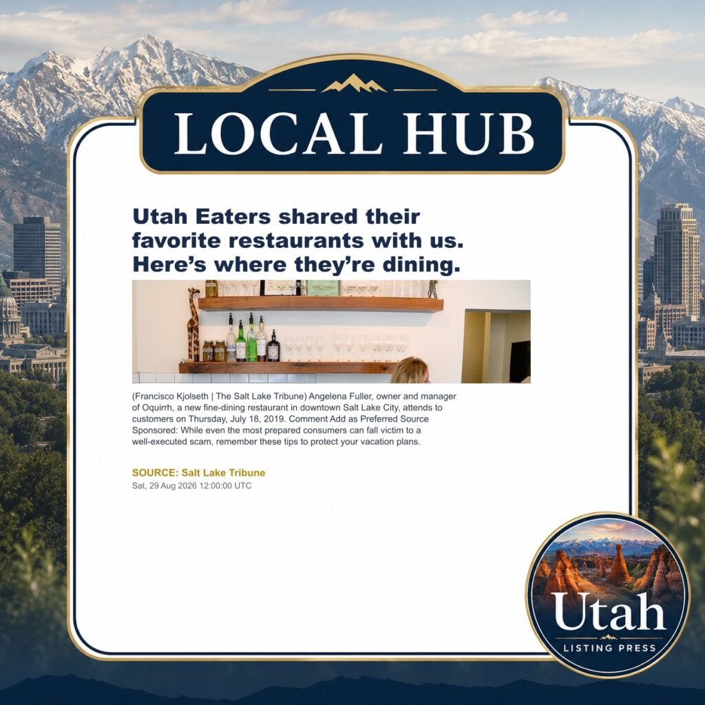 Utah Eaters shared their favorite restaurants with us. Here’s where they’re dining.