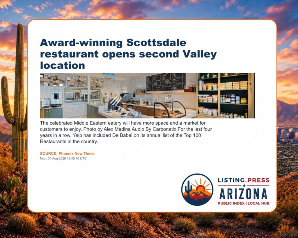 Award-winning Scottsdale restaurant opens second Valley location