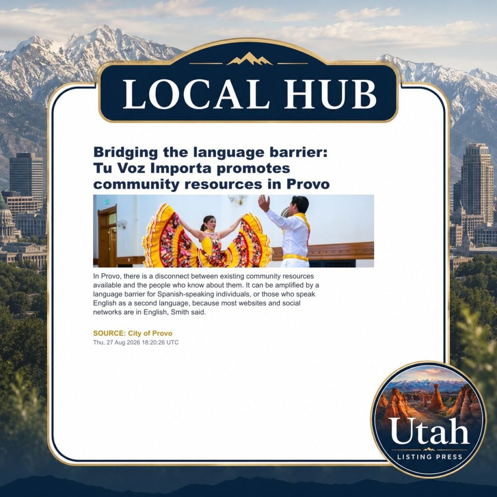 Bridging the language barrier: Tu Voz Importa promotes community resources in Provo