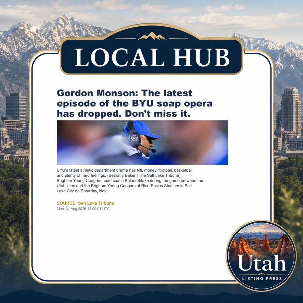 Gordon Monson: The latest episode of the BYU soap opera has dropped. Don’t miss it.