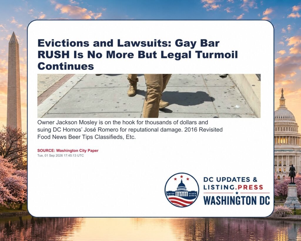 Evictions and Lawsuits: Gay Bar RUSH Is No More But Legal Turmoil Continues