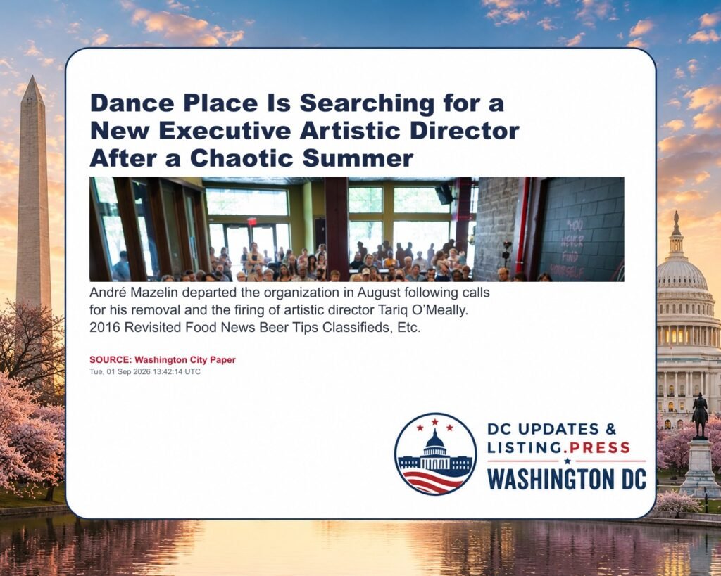 Dance Place Is Searching for a New Executive Artistic Director After a Chaotic Summer