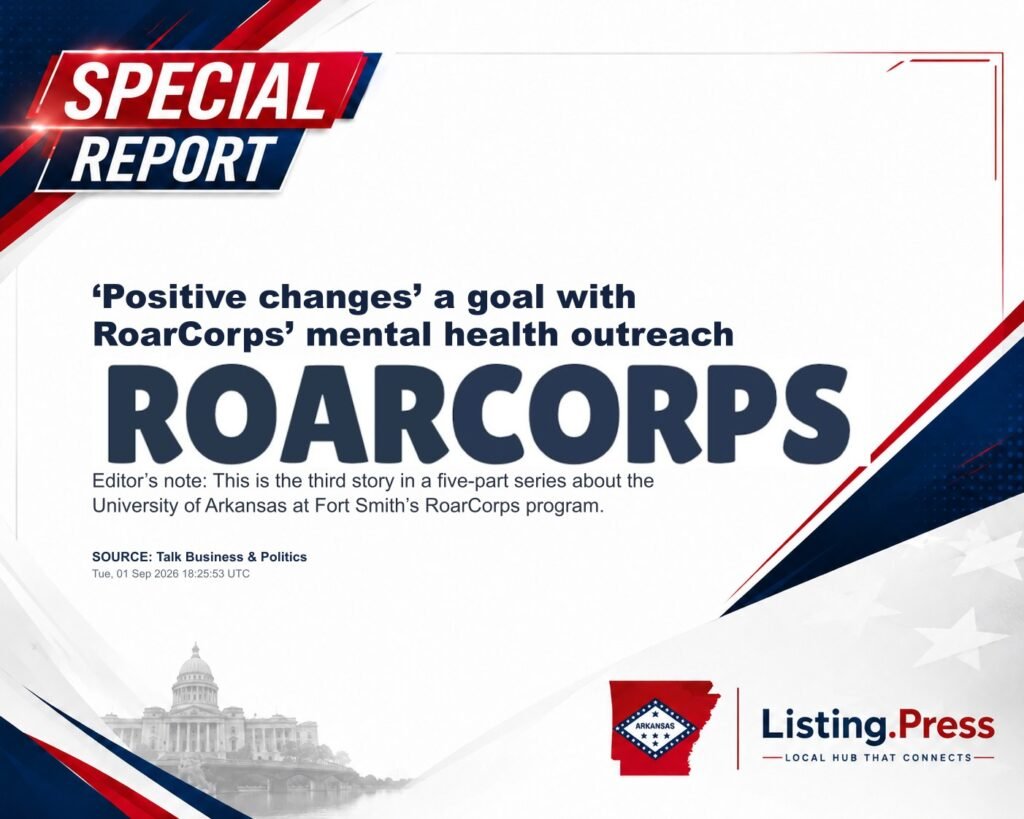 ‘Positive changes’ a goal with RoarCorps’ mental health outreach