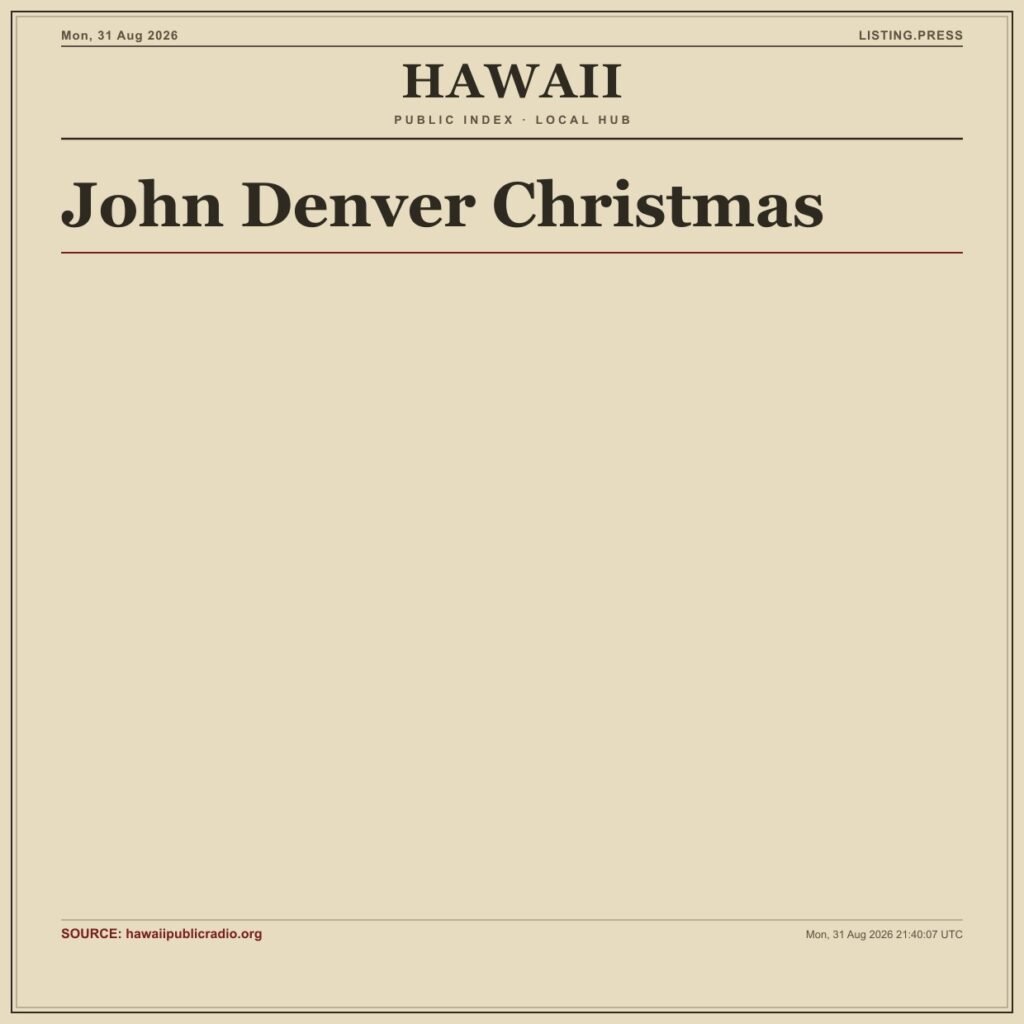 John Denver Christmas