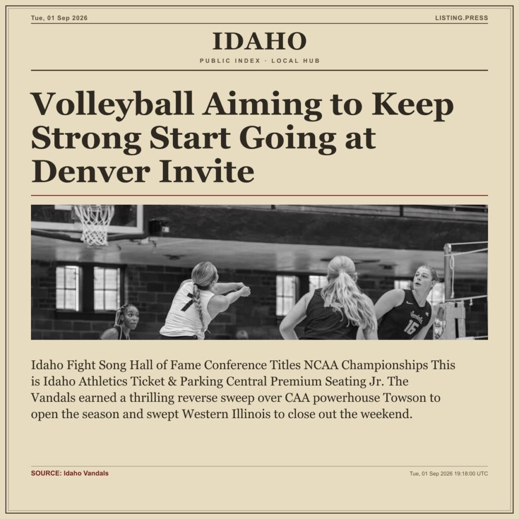 Volleyball Aiming to Keep Strong Start Going at Denver Invite