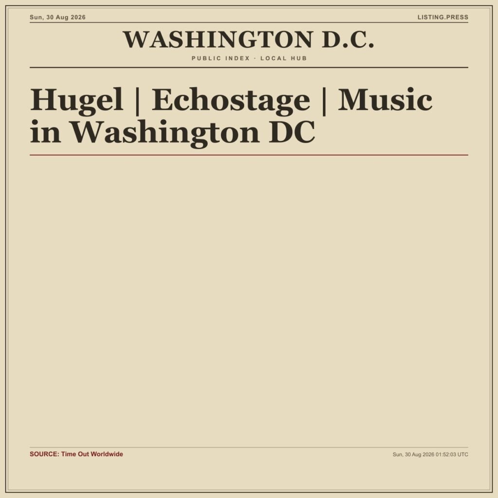 Hugel | Echostage | Music in Washington DC