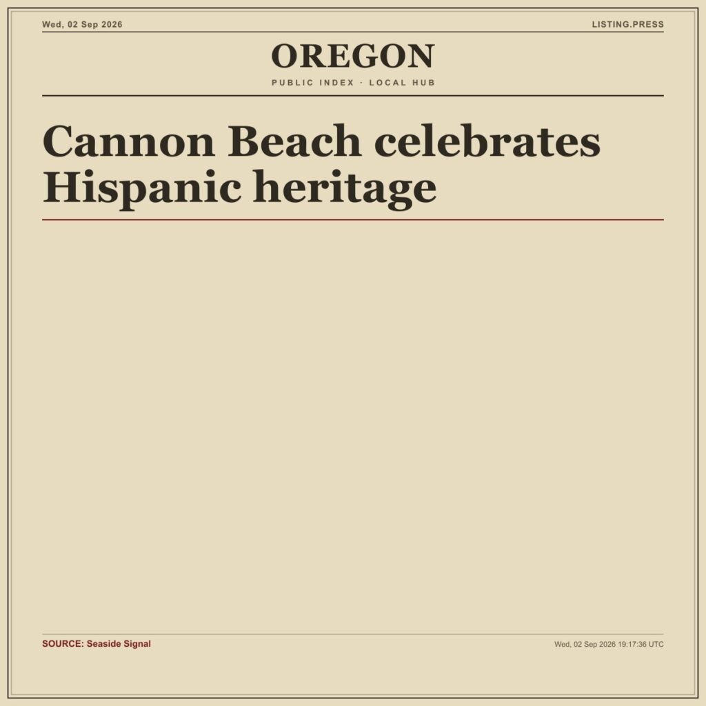 Cannon Beach celebrates Hispanic heritage