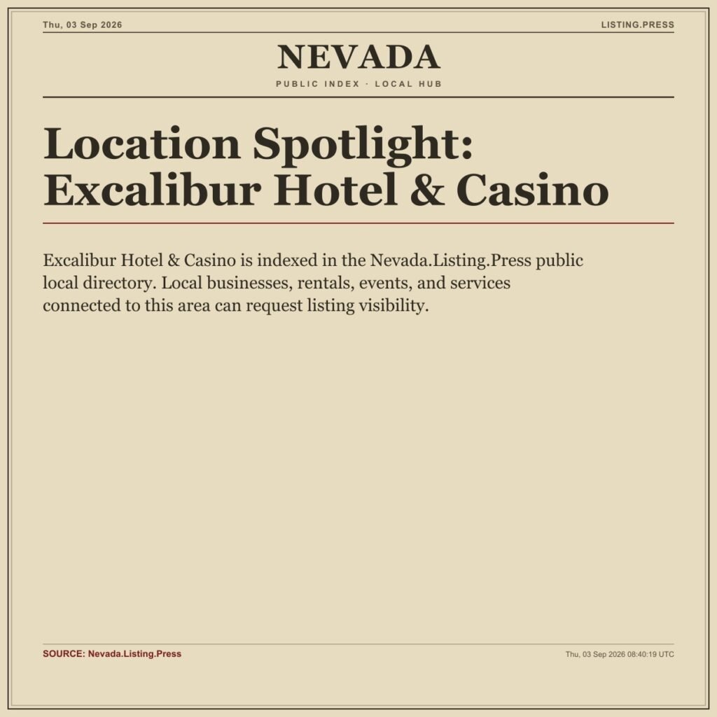 Location Spotlight: Excalibur Hotel & Casino