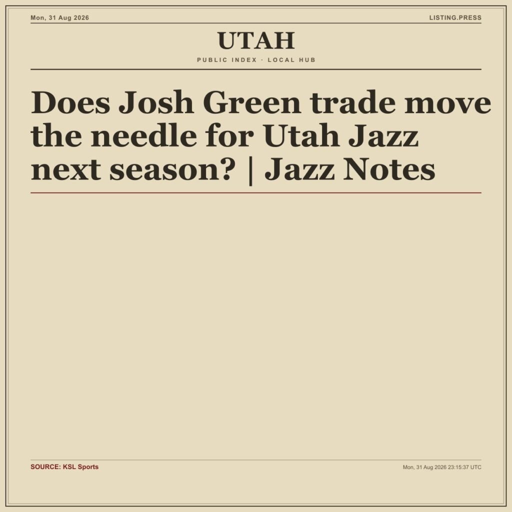 Does Josh Green trade move the needle for Utah Jazz next season? | Jazz Notes