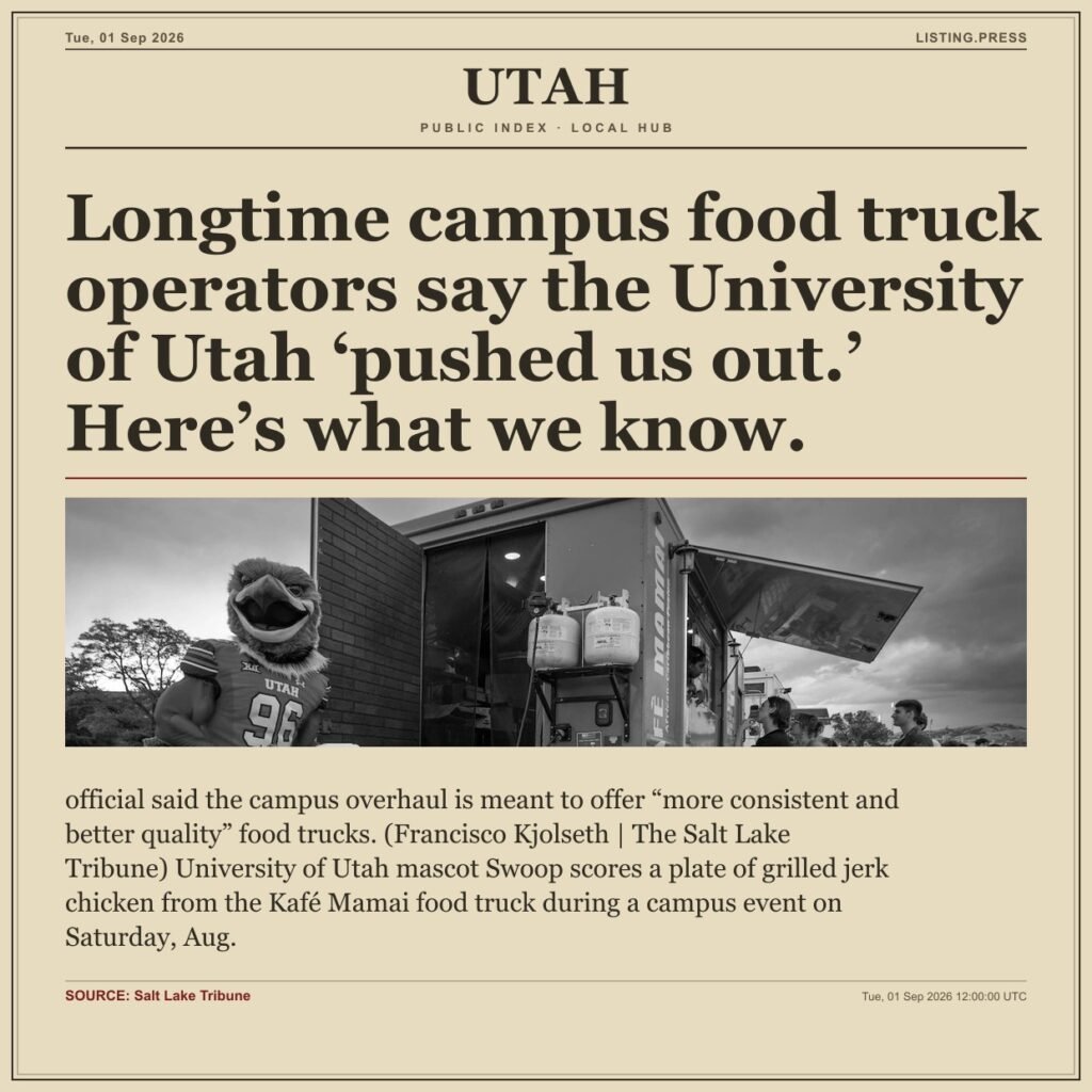 Longtime campus food truck operators say the University of Utah ‘pushed us out.’ Here’s what we know.