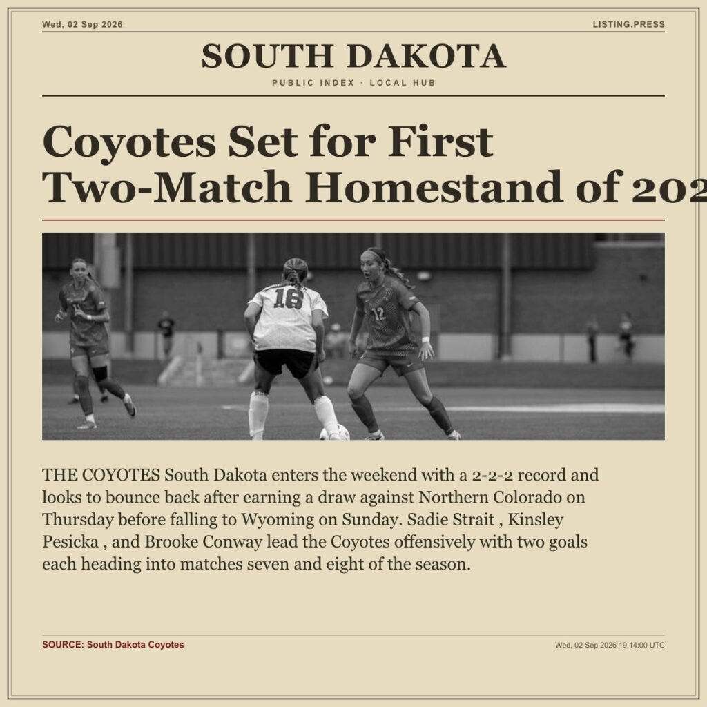 Coyotes Set for First Two-Match Homestand of 2026