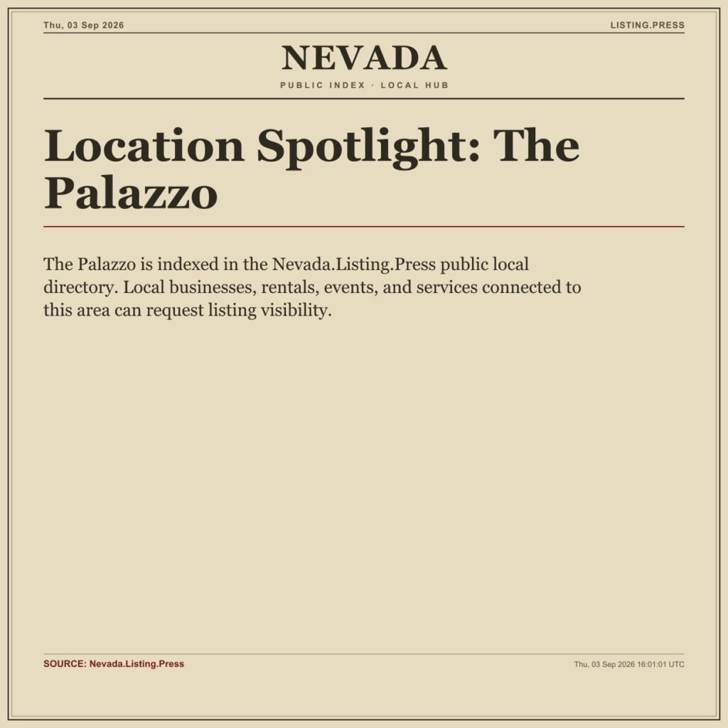 Location Spotlight: The Palazzo