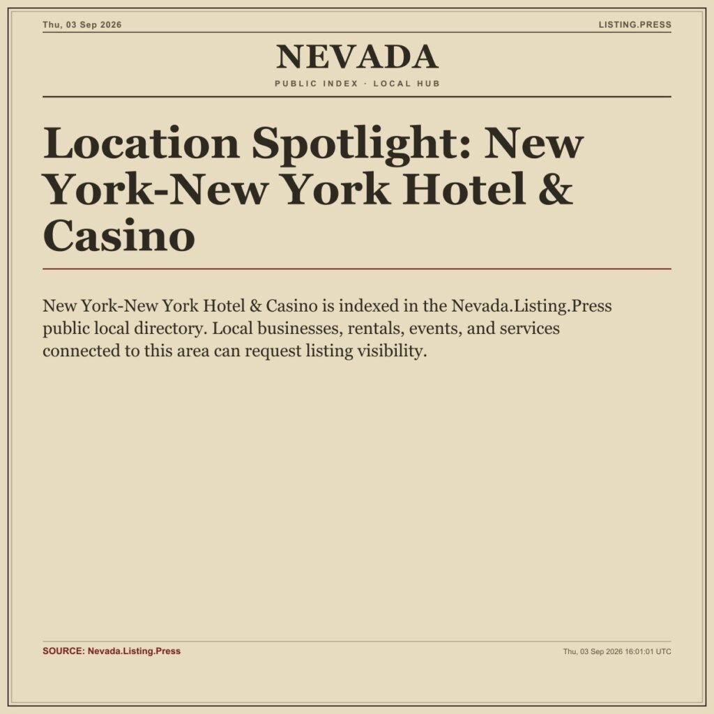 Location Spotlight: New York-New York Hotel & Casino