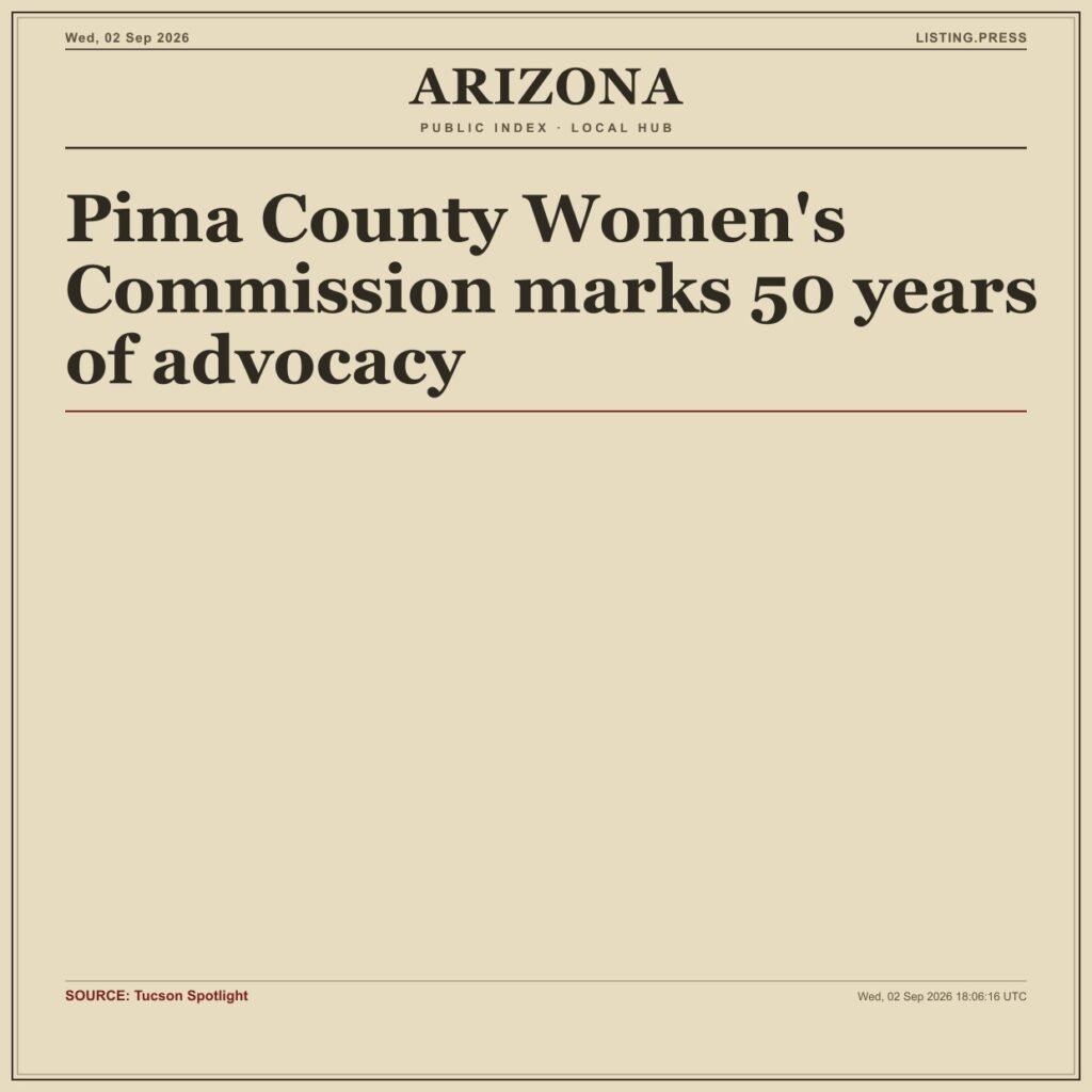 Pima County Women’s Commission marks 50 years of advocacy