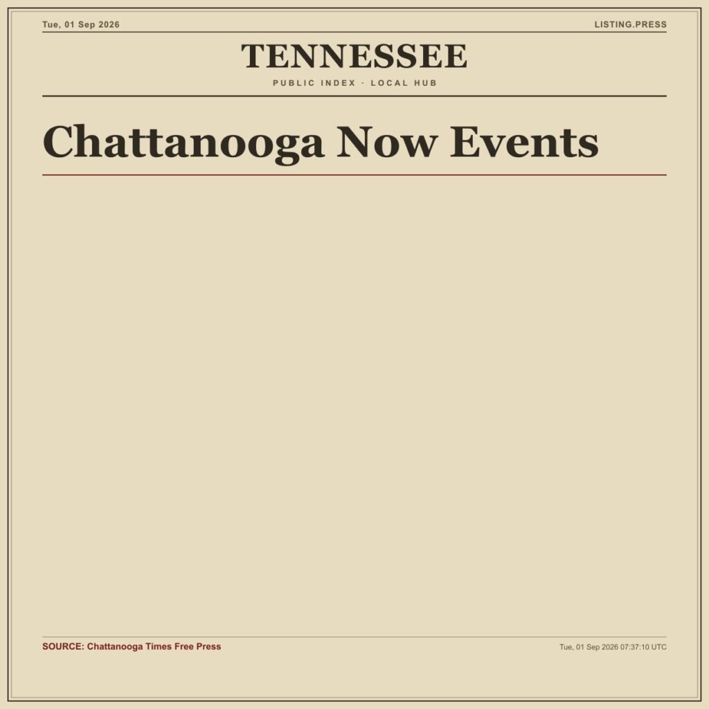 Chattanooga Now Events
