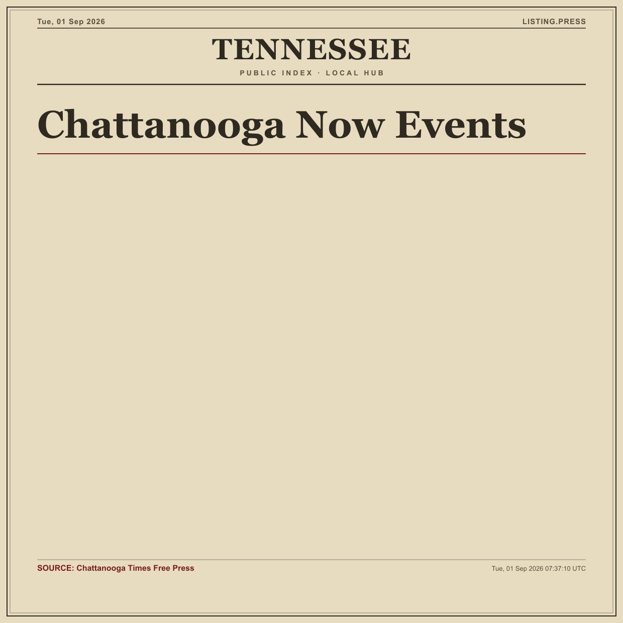 Chattanooga Now Events