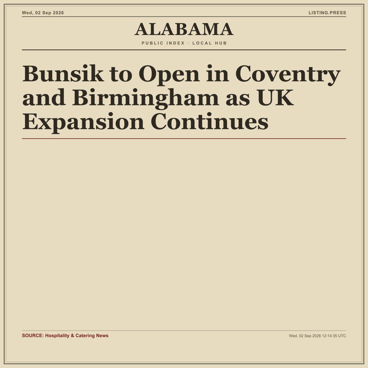 Bunsik to Open in Coventry and Birmingham as UK Expansion Continues