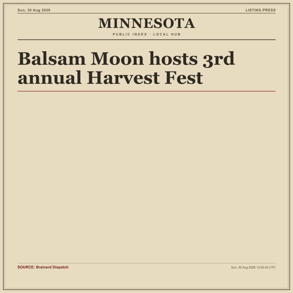 Balsam Moon hosts 3rd annual Harvest Fest